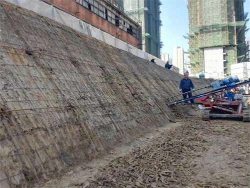 泌阳建筑边坡支护